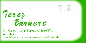 terez barnert business card